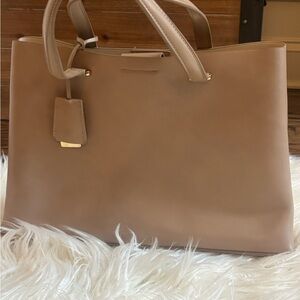 Mango Tan Tote Bag